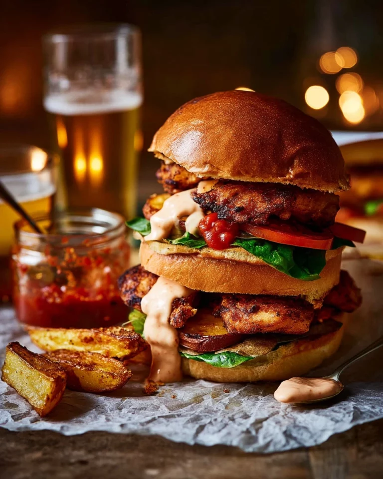 Nando’s Peri Peri Chicken Burgers
