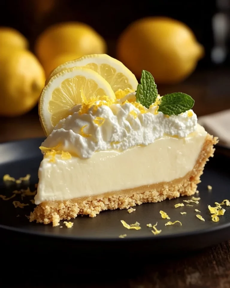 No-Bake Frozen Lemonade Pie
