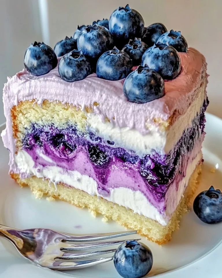 Nova Scotia Blueberry Cream Cake