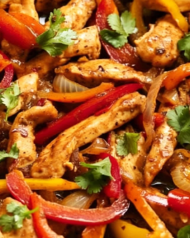 Sheet Pan Chicken Fajitas