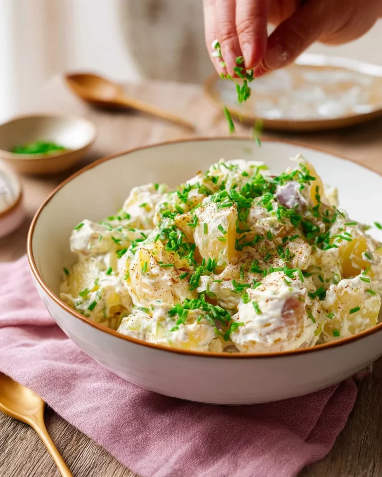 Sour Cream and Onion Potato Salad