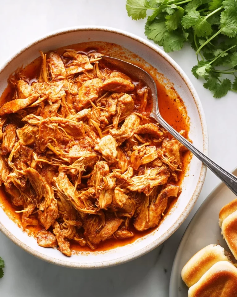 Stovetop Barbecue Pulled Chicken