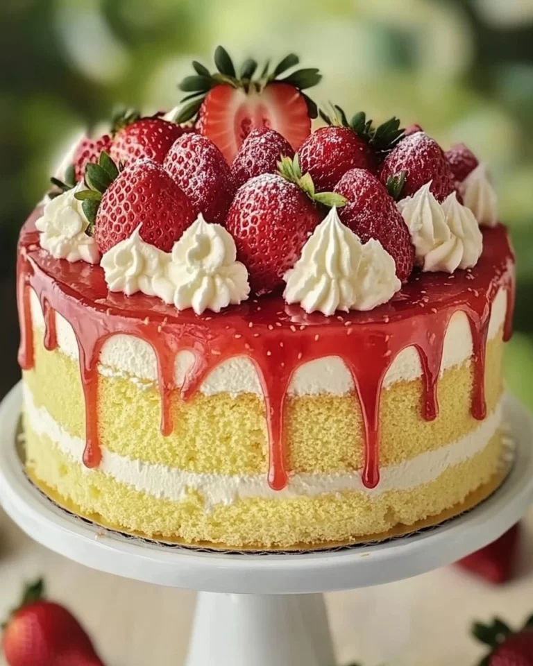 Strawberry Cheesecake Pound Cake