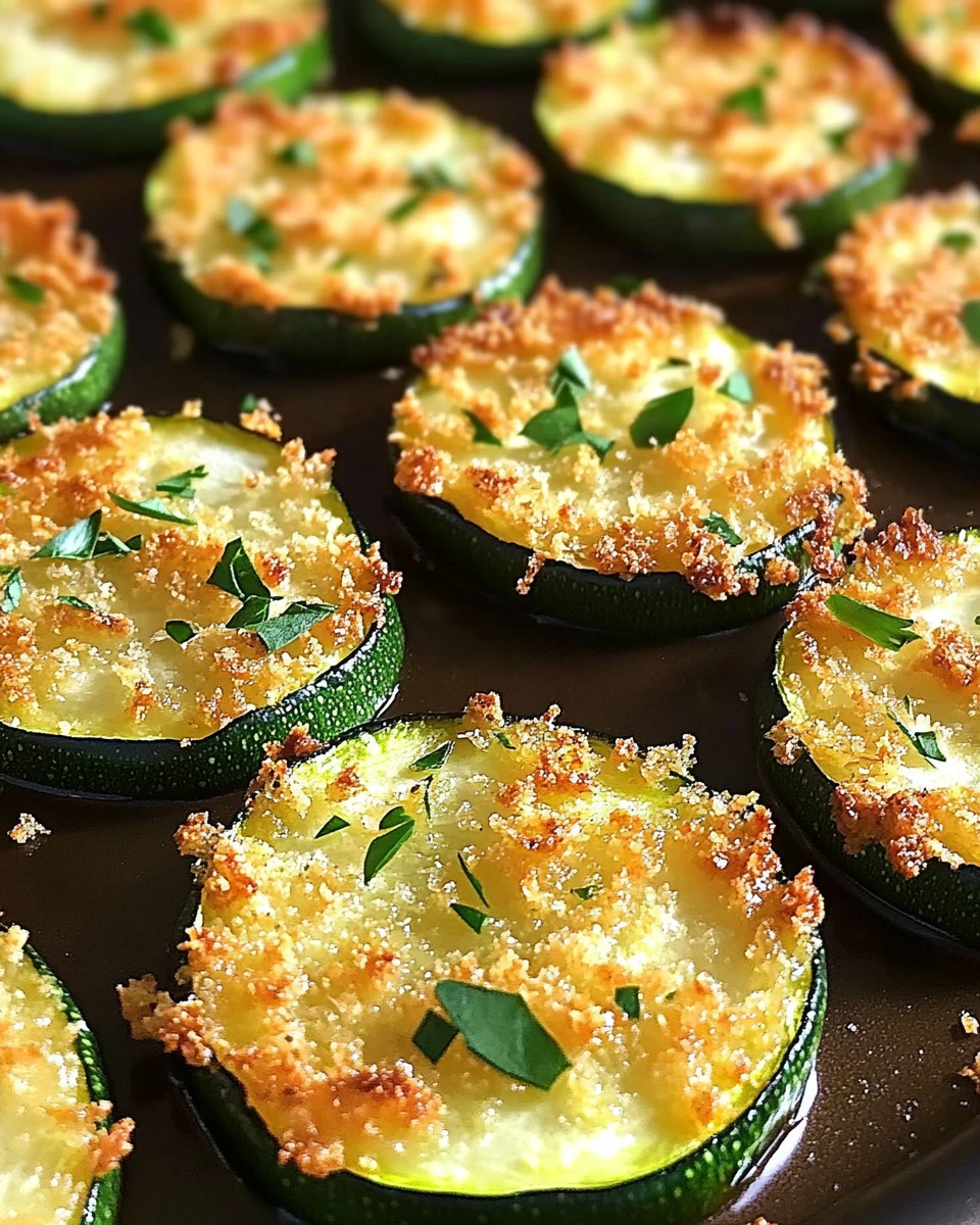 Plate of crispy Zucchini Garlic Bites with dipping sauce