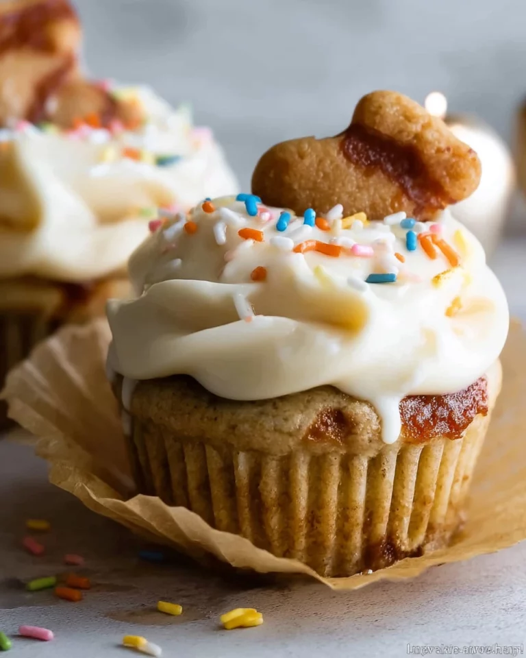 Delicious pupcakes designed for dogs, perfect for special celebrations.