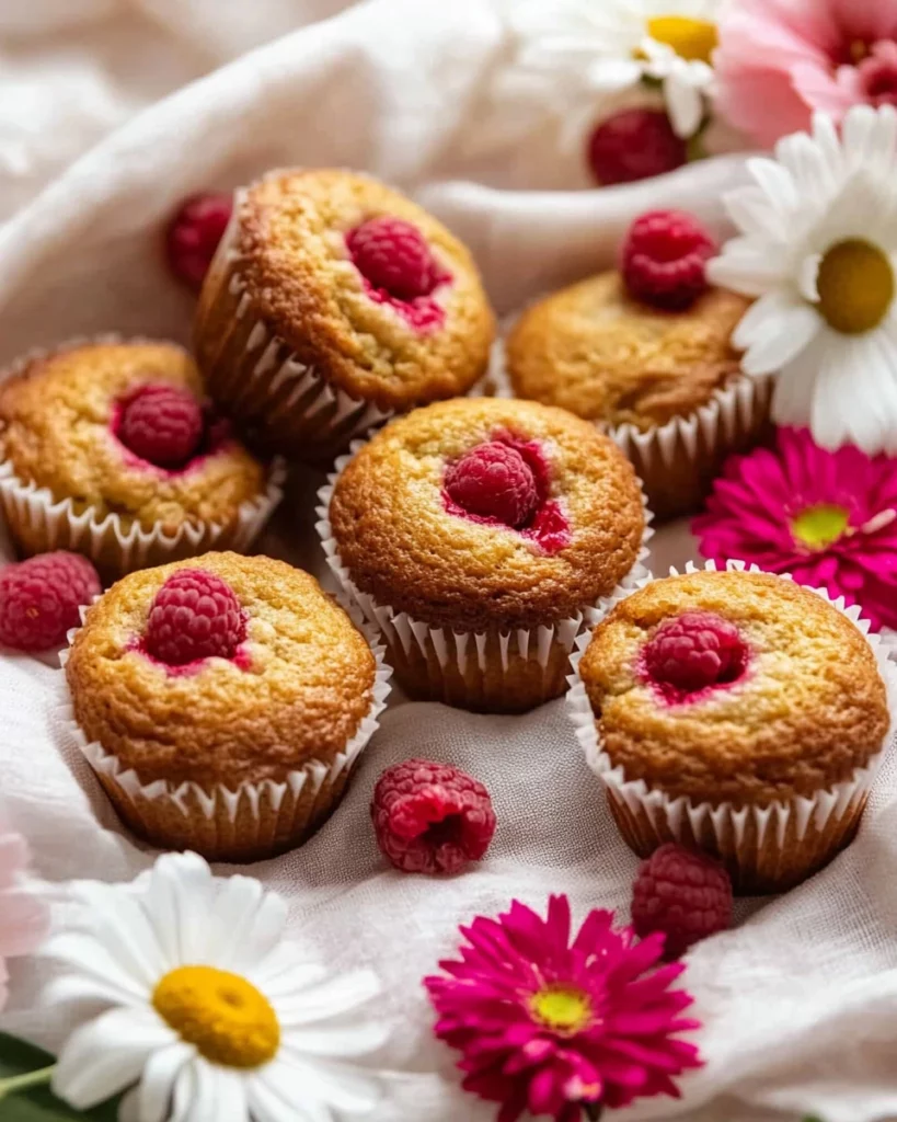 Freshly baked Up-and-Go Breakfast Muffins displayed on a wooden table