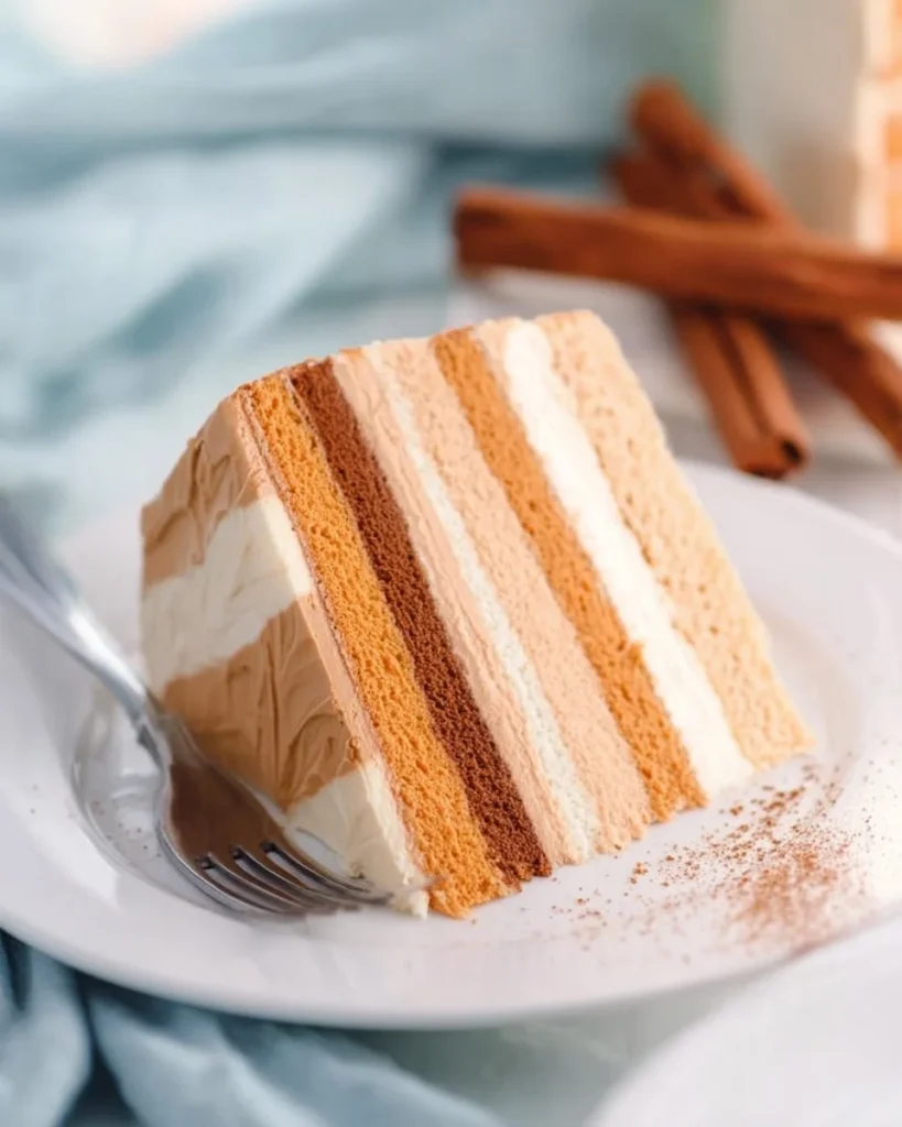 Thanksgiving Piecaken, a delicious dessert combining pie and cake for the holidays