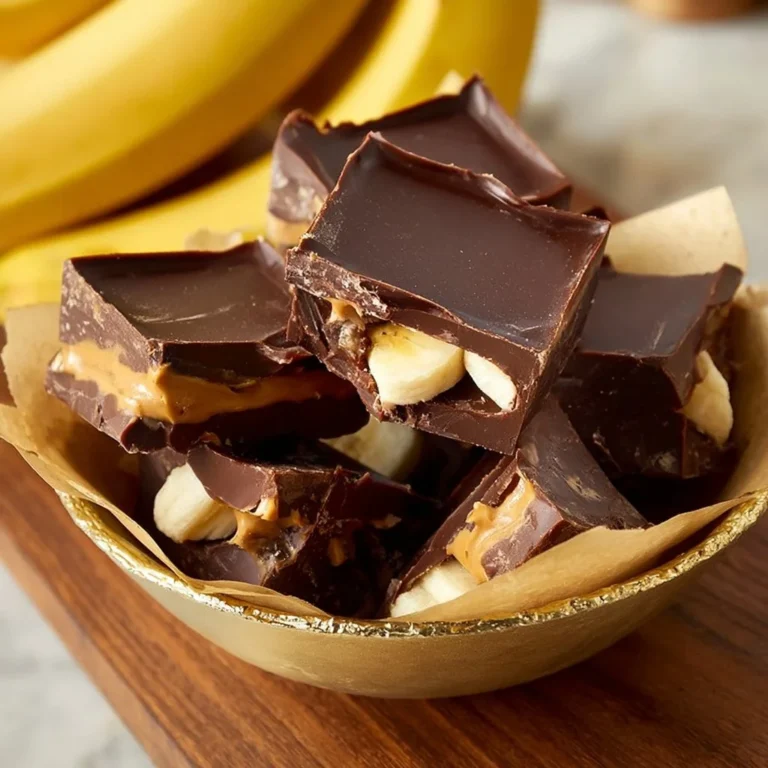 Delicious Banana Snickers Delight dessert with banana and Snickers bars.