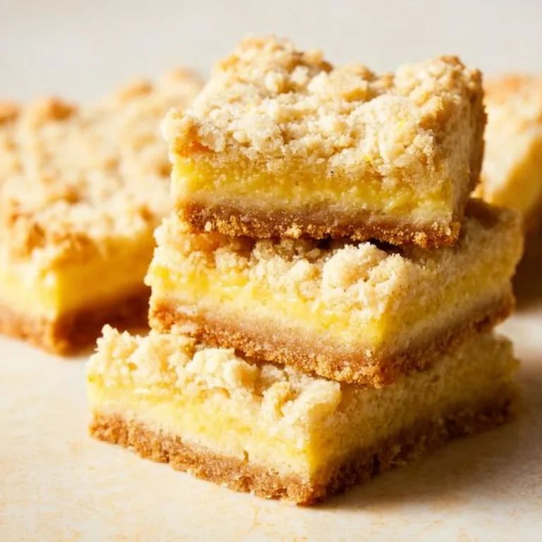 Delicious lemon shortbread bars with a golden crust and lemon glaze