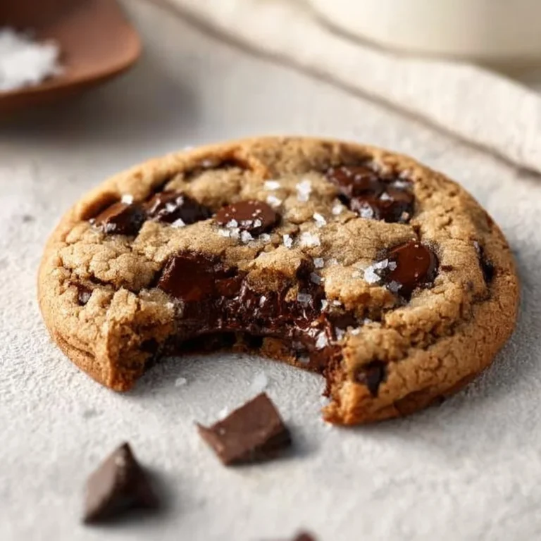 Chewy chocolate espresso cookies stacked on a plate, showcasing rich chocolate textures.
