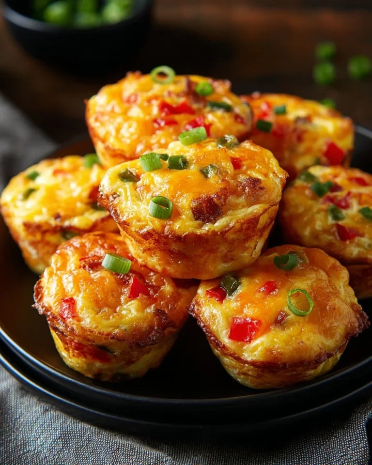 Delicious easy breakfast egg muffins baked to perfection for a healthy start.