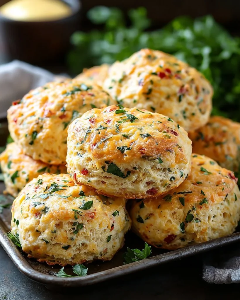 Energizing breakfast protein biscuits, perfect for a nutritious morning boost.