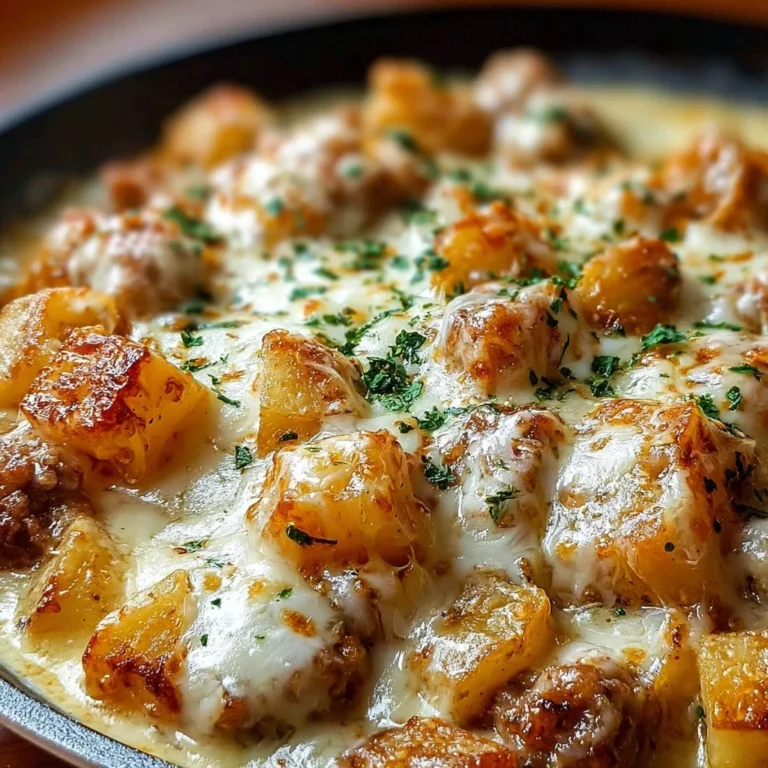 Garlic Parmesan Chicken and Potatoes crockpot recipe meal