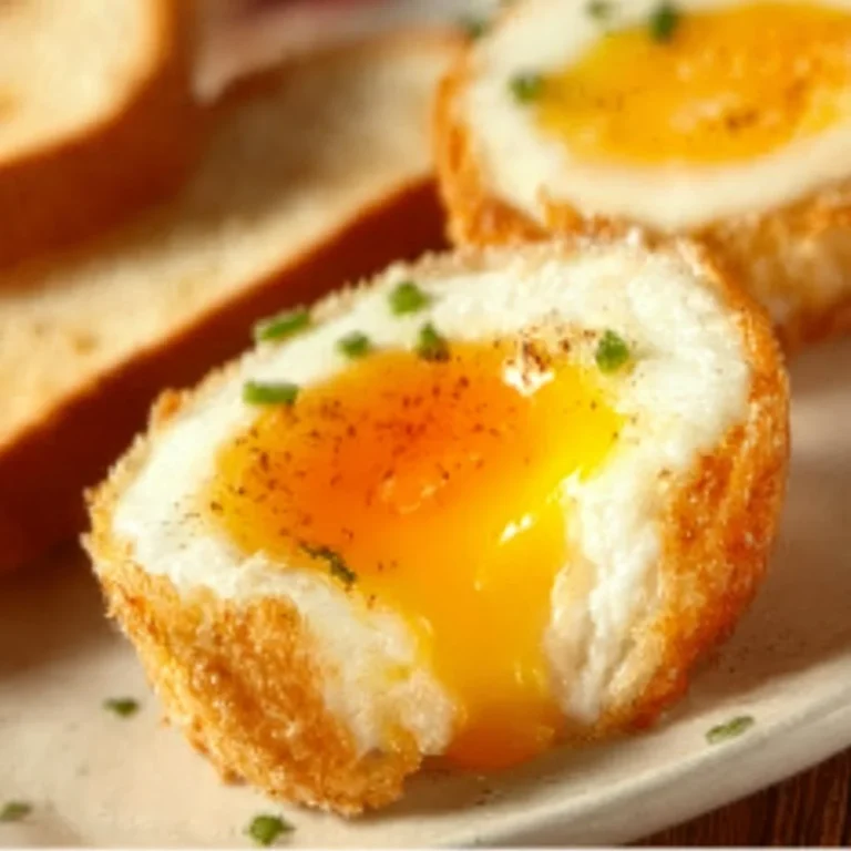 Delicious baked eggs made in a muffin pan, perfect for breakfast.