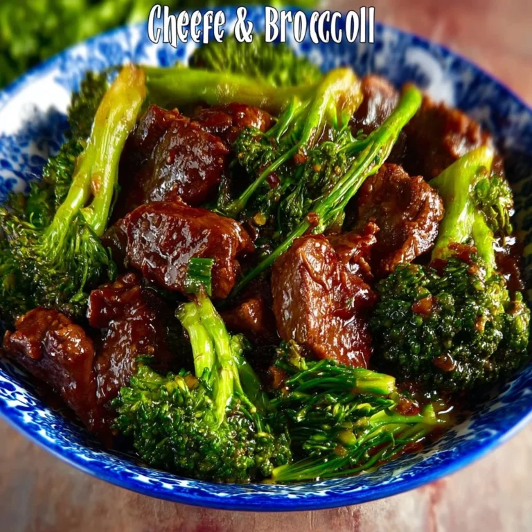 One-Pan Chinese Beef and Broccoli recipe for a quick and delicious meal
