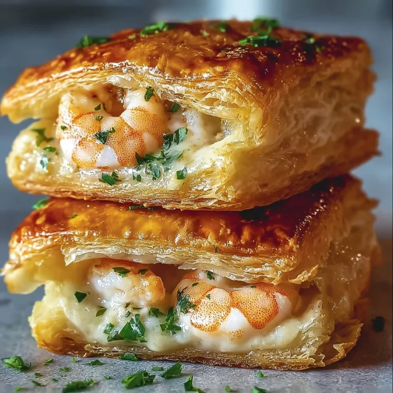 Delicious Shrimp Crab Melts served on a plate, showcasing rich seafood flavors.