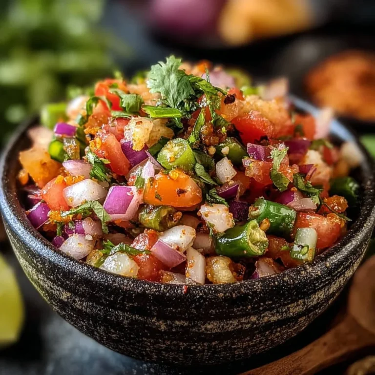 Colorful and healthy snack salad with fresh vegetables and toppings