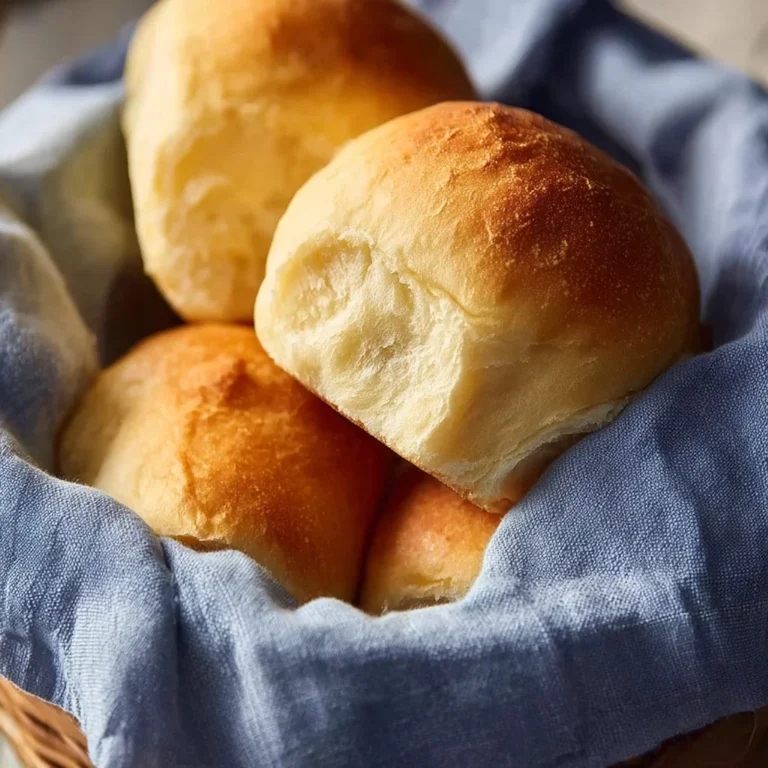 Soft and fluffy Texas Roadhouse rolls served warm with butter