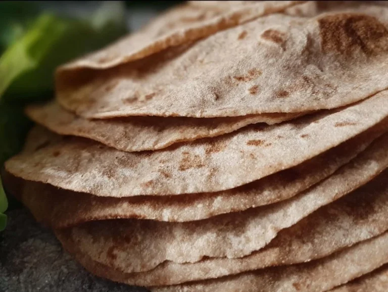 Whole wheat tortilla served with delicious tacos