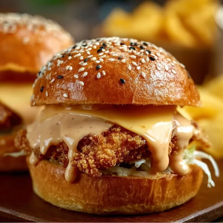 Bang Bang Chicken Sliders served with a spicy dipping sauce