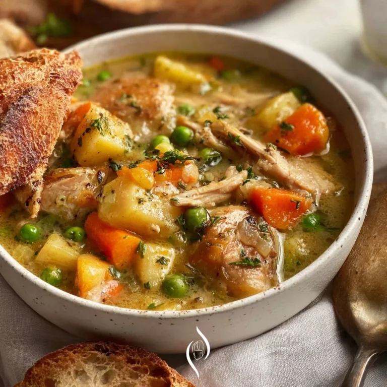 Delicious slow cooker chicken stew with tender chicken and vegetables