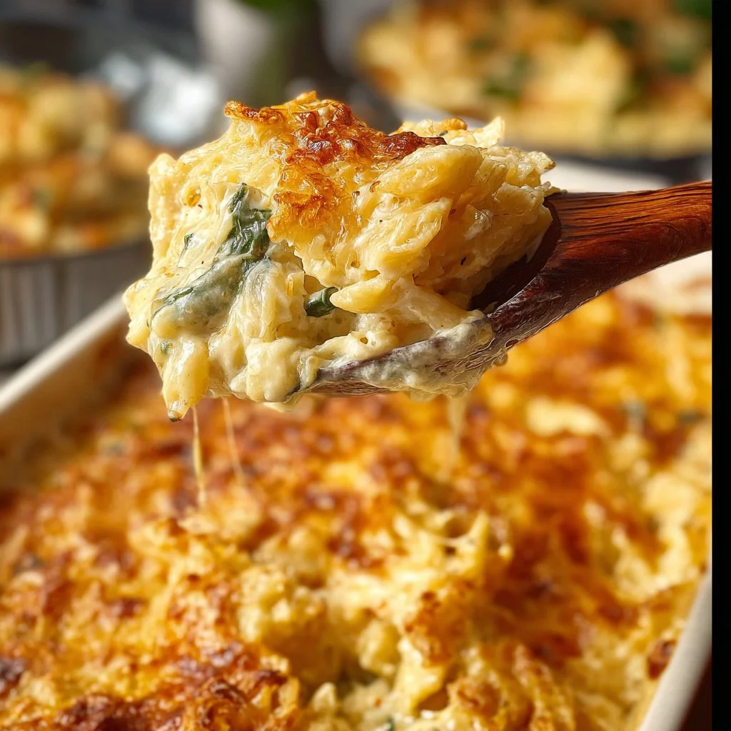 Delicious Monterey Chicken One-Pan Orzo in a skillet with fresh ingredients