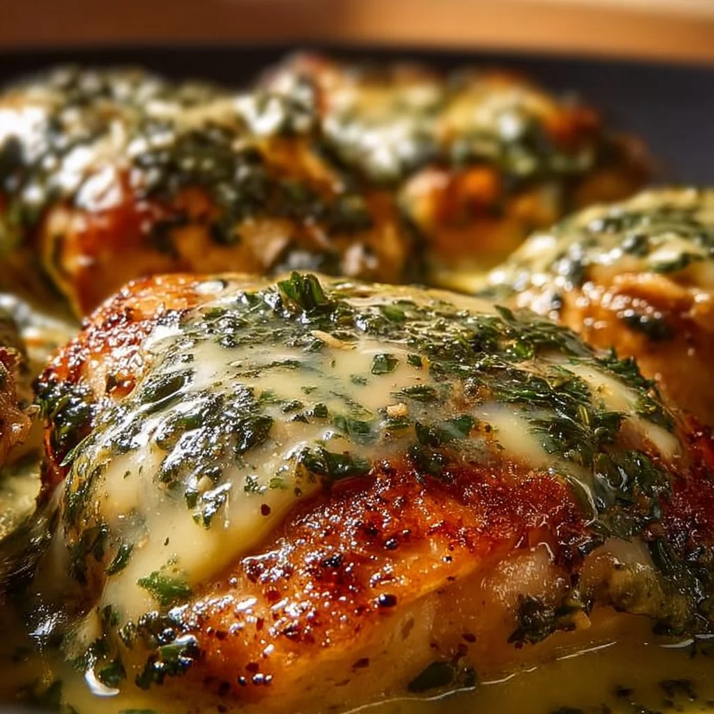 Delicious Mozzarella Chicken served in a rich basil cream sauce