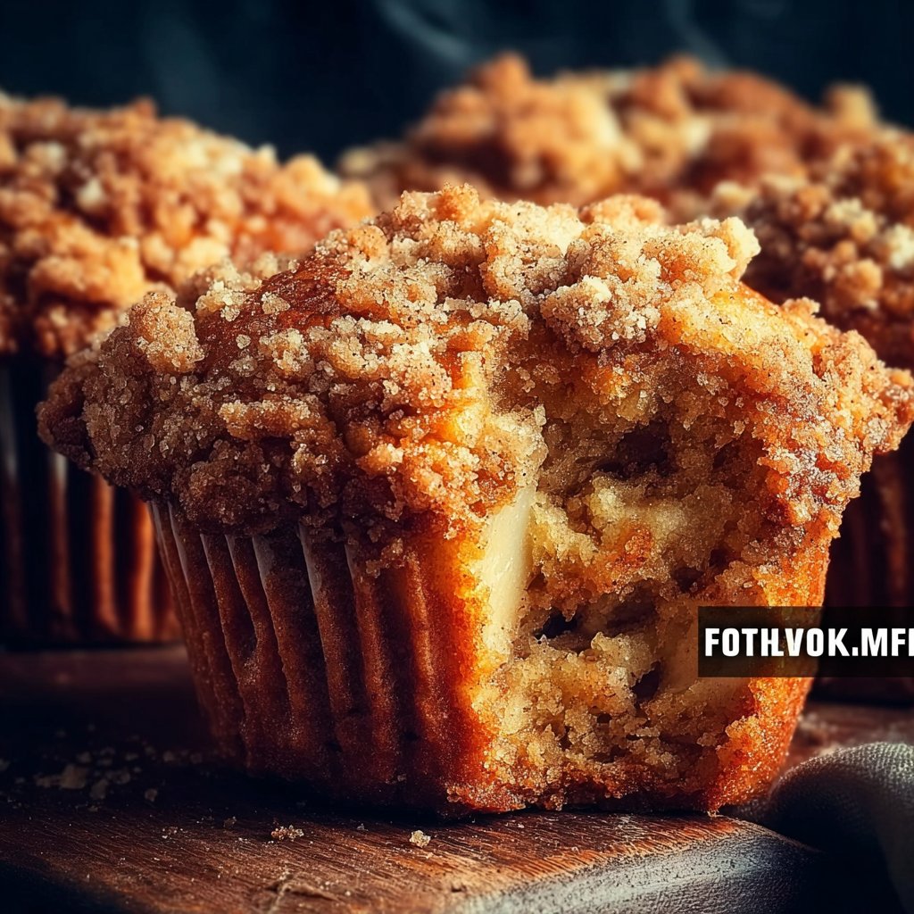 Unleash 12 Divine Apple Cinnamon Streusel Muffins From Your Oven Today