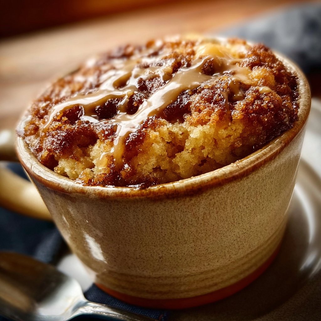 2-Minute Apple Mug Cake