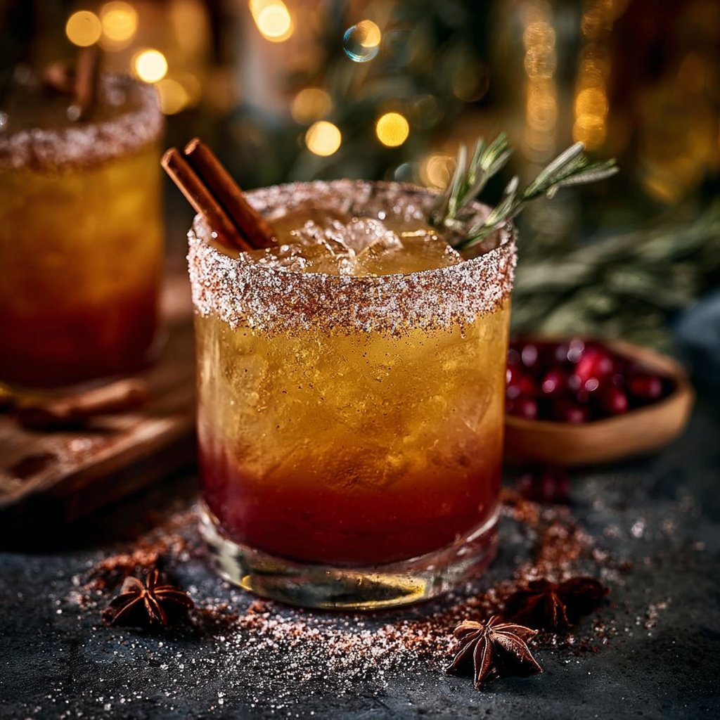Spiced Christmas Margarita