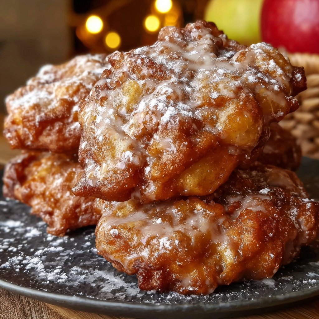 Baked Apple Fritters
