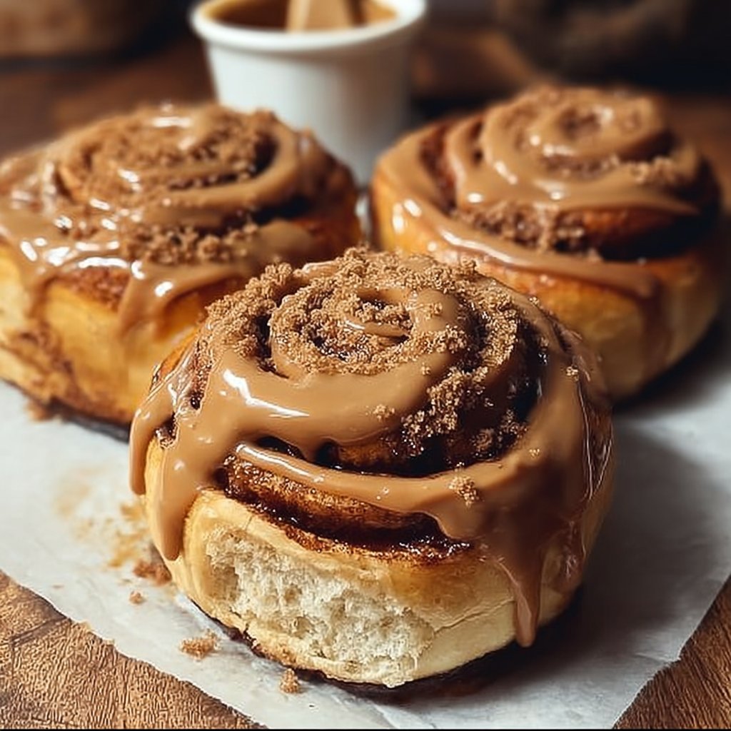 Biscoff Cookie Butter Cinnamon Rolls