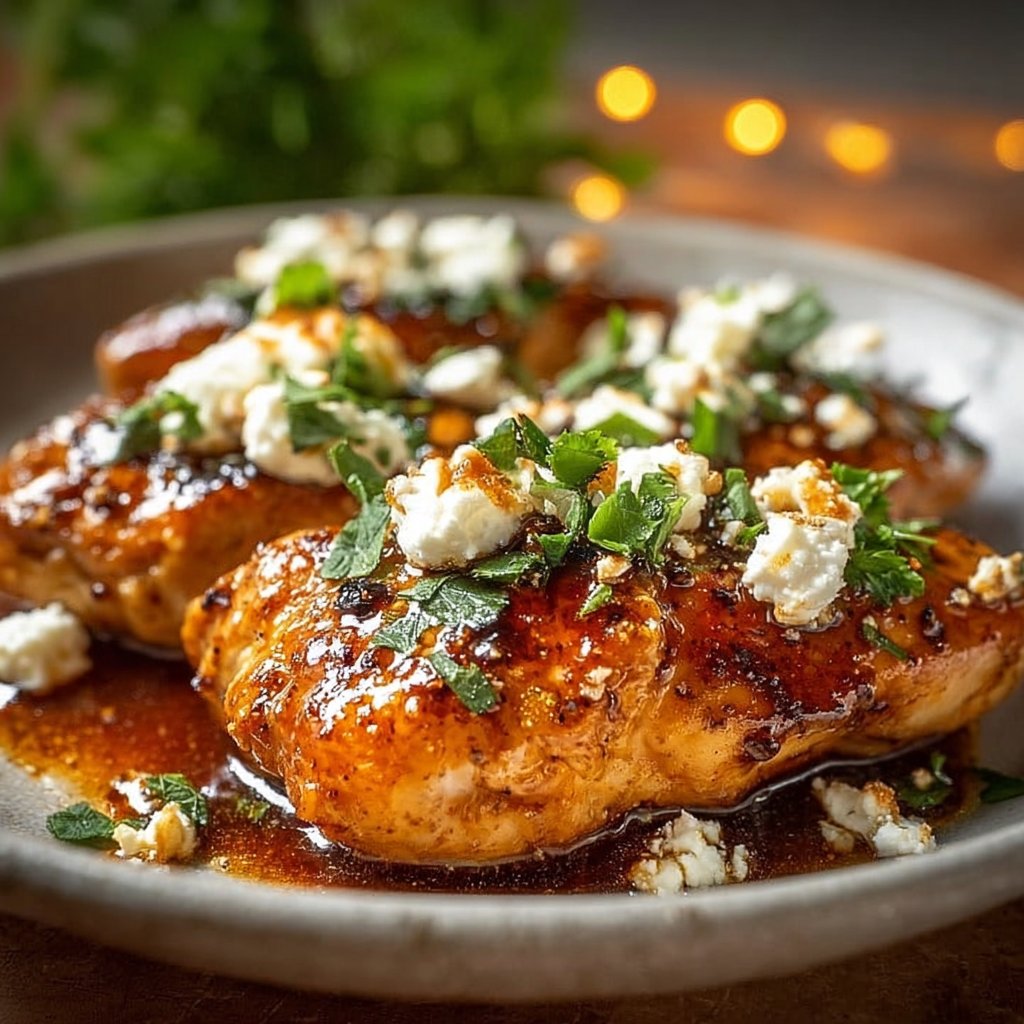Hot Honey Feta Chicken