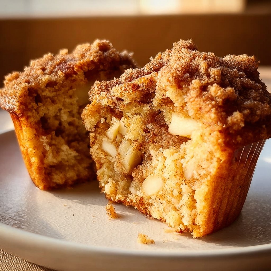 Unleash 12 Divine Apple Cinnamon Streusel Muffins From Your Oven Today