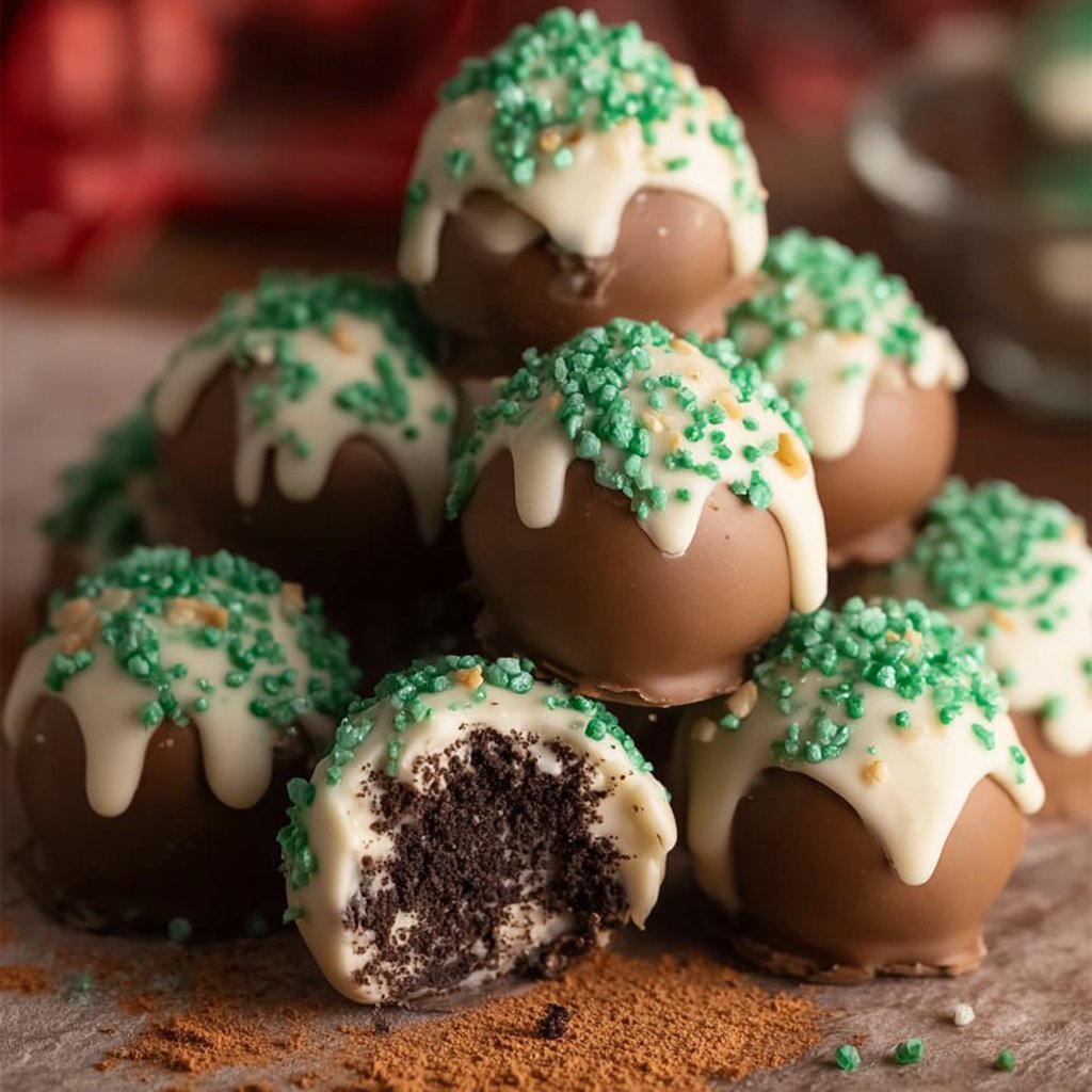 Irish Cream Oreo Truffles