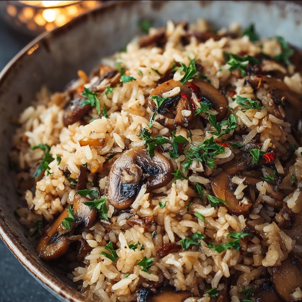 Mushroom Rice