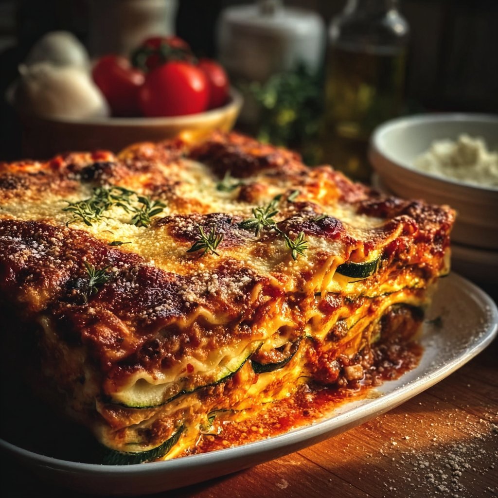 Experience the Best Hearty Baked Italian Vegetable Lasagna Today!