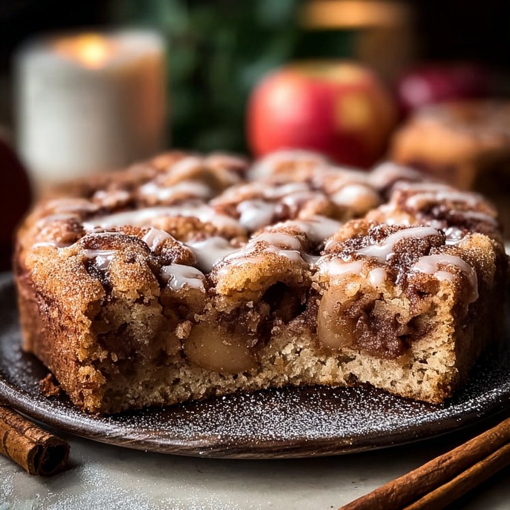 Easy Cinnamon Apple Cake: A Cozy, Autumn-Inspired Treat