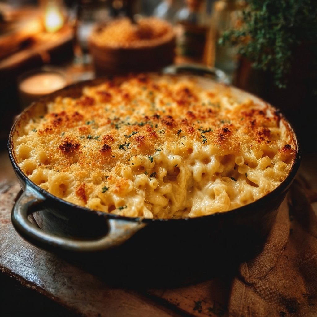 Homemade Baked Mac and Cheese