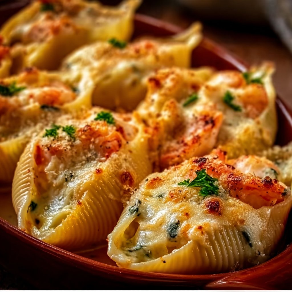 Seafood Stuffed Shells