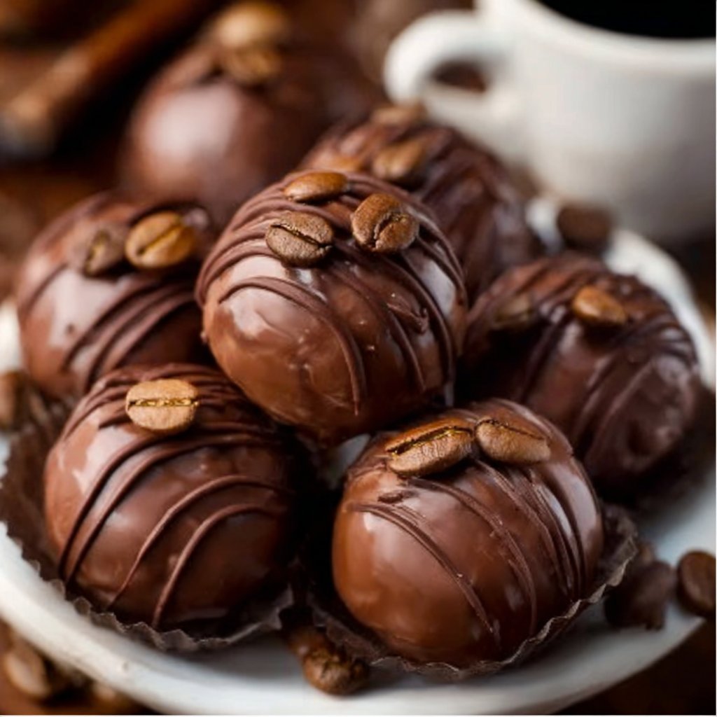Super Easy 5-Ingredient Espresso Chocolate Truffles | Homemade Chocolate, Dessert Truffles, Homemade Candy Recipes