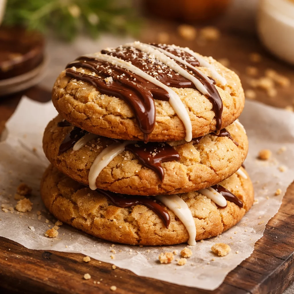 Delicious Gilmore Girls coffee cake cookies on a plate