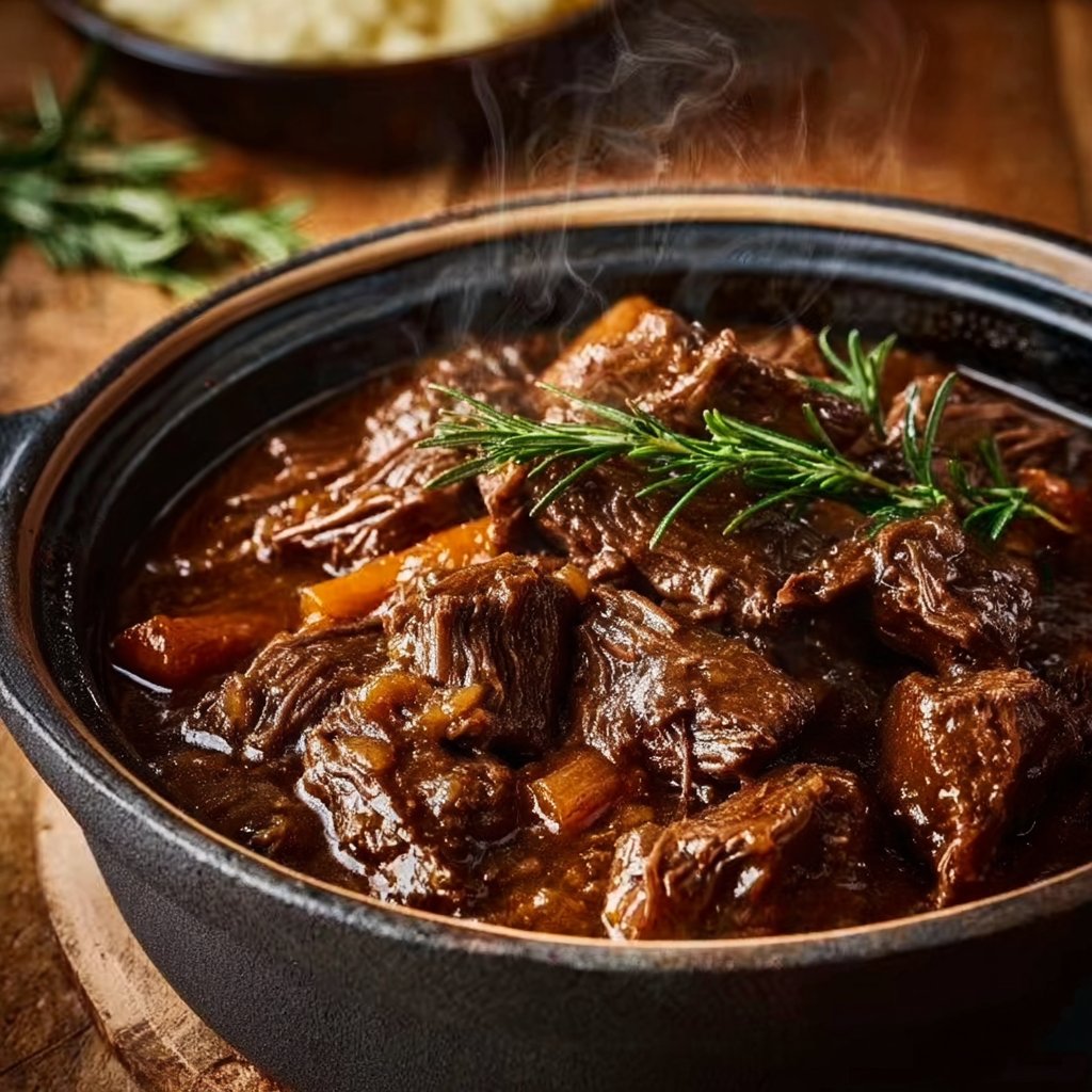 Slow Cooker Beef Manhattan