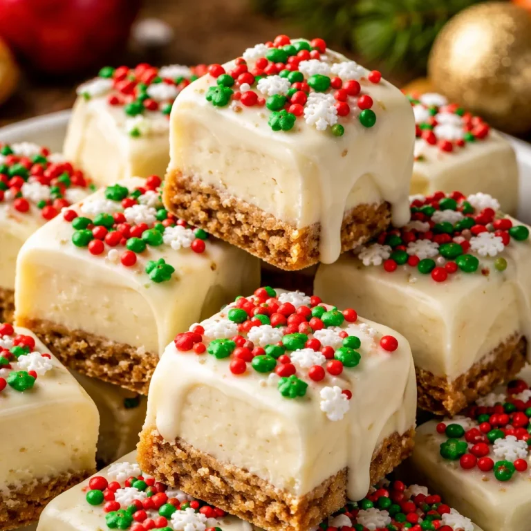 No-bake Christmas cheesecake bites decorated for the holidays