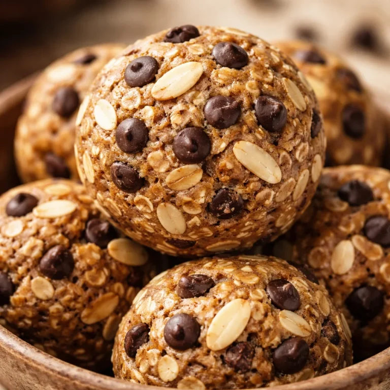 Homemade high-protein energy balls packed with nutrients and flavor