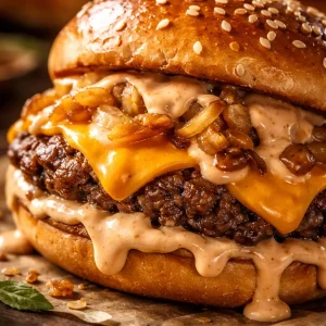 Delicious Smash Burger Sauce recipe for gourmet burgers